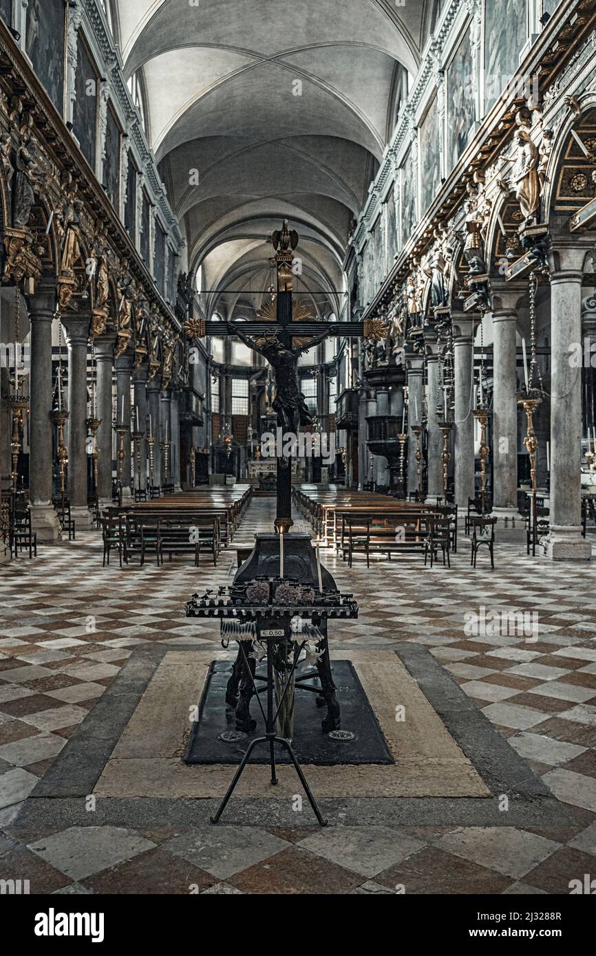 Kirche Chiesa di Sant'Eufemia - Giudecca Venedig Italien Stockfoto