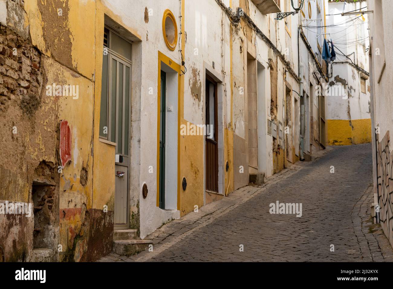 Elvas, Portugal - 26. März 2022: Luftaufnahme der Militärfestung Santa Luzia in der Grenzstadt Elvas Stockfoto