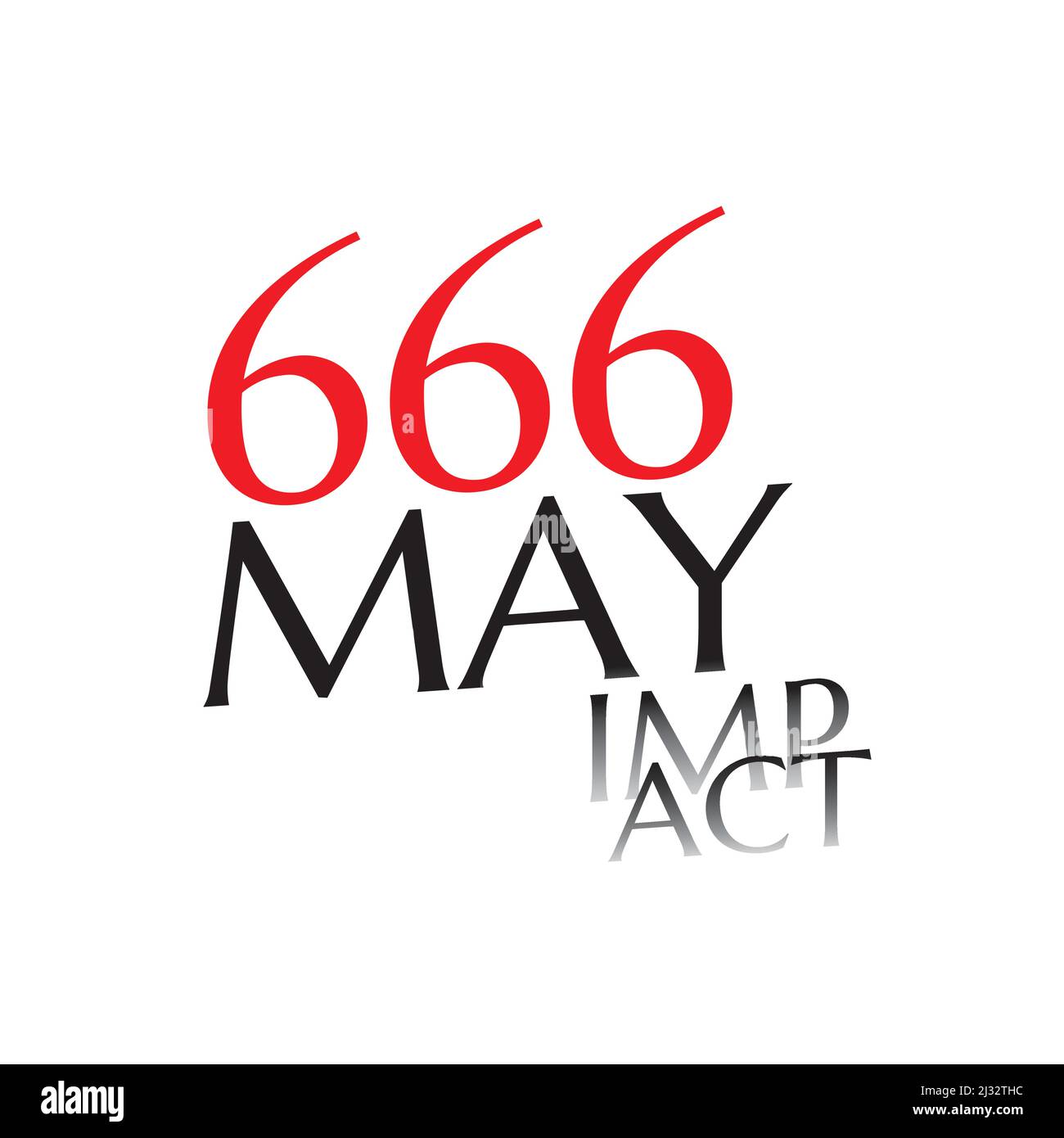 Banner über die Invasion des Steroids auf der Erde am 6. Mai - Illustration für die Schlagzeile der Nachrichten über den Meteoriten im Frühjahr. Stock Vektor