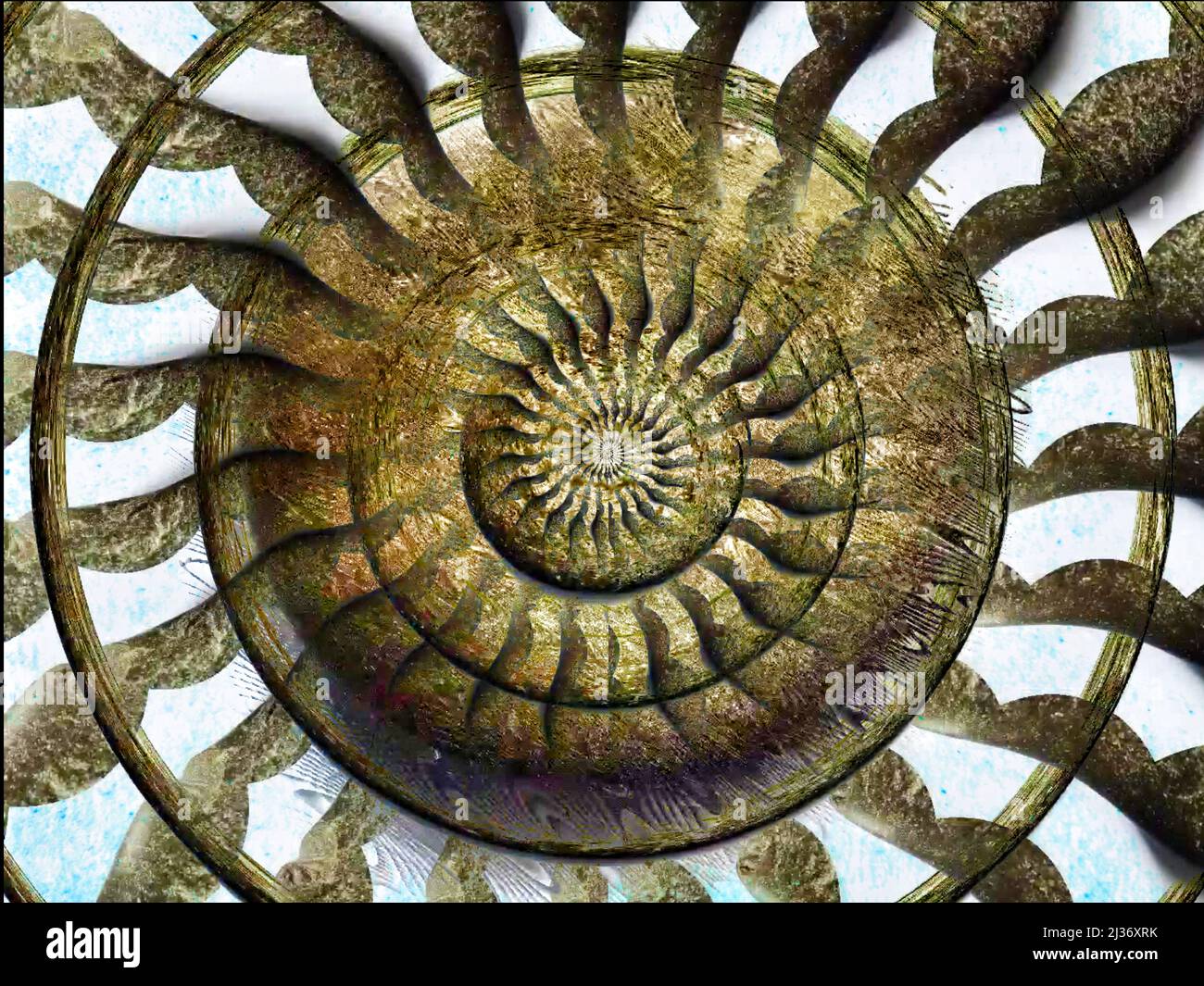 Spirale Stockfoto