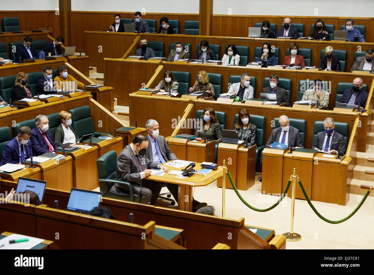 sesión Parlamentaria celebrada el día 04 de Marzo de 2022, Pleno de Control donde las paramentarias y paramentarios preguntan e interpelan al Stockfoto