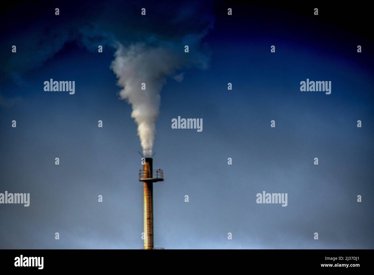 Industry=cheminy=polution= Stockfoto