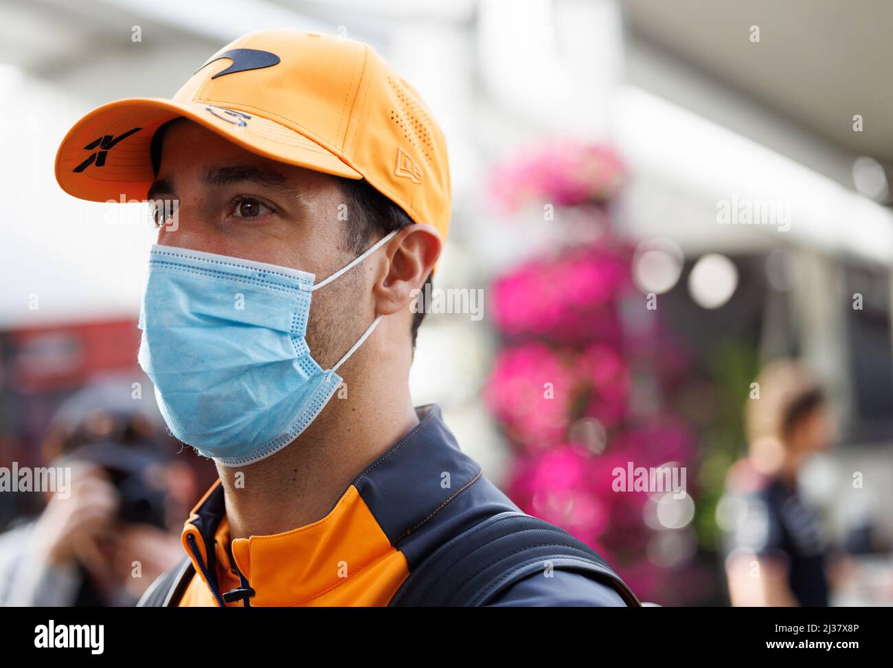 Daniel Ricciardo (AUS) vom Team McLaren während des Formel 1 Grand Prix von Australien auf dem Albert Park Grand Prix Kurs am 6. April 2022. Stockfoto