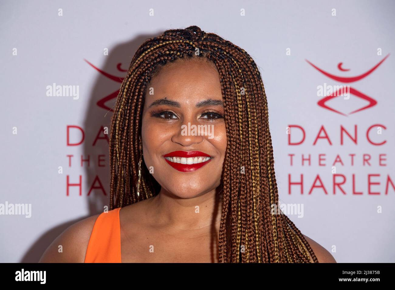 New York, Usa. 05. April 2022. Constance Jones nimmt an der Annual Vision Gala des Dance Theatre of Harlem zu Ehren von Debbie Allen in New York City Teil. (Foto von Ron Adar/SOPA Images/Sipa USA) Quelle: SIPA USA/Alamy Live News Stockfoto