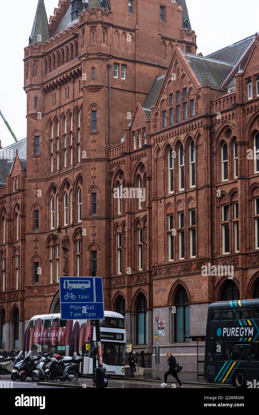 London rund um die Chancery Lane Stockfoto