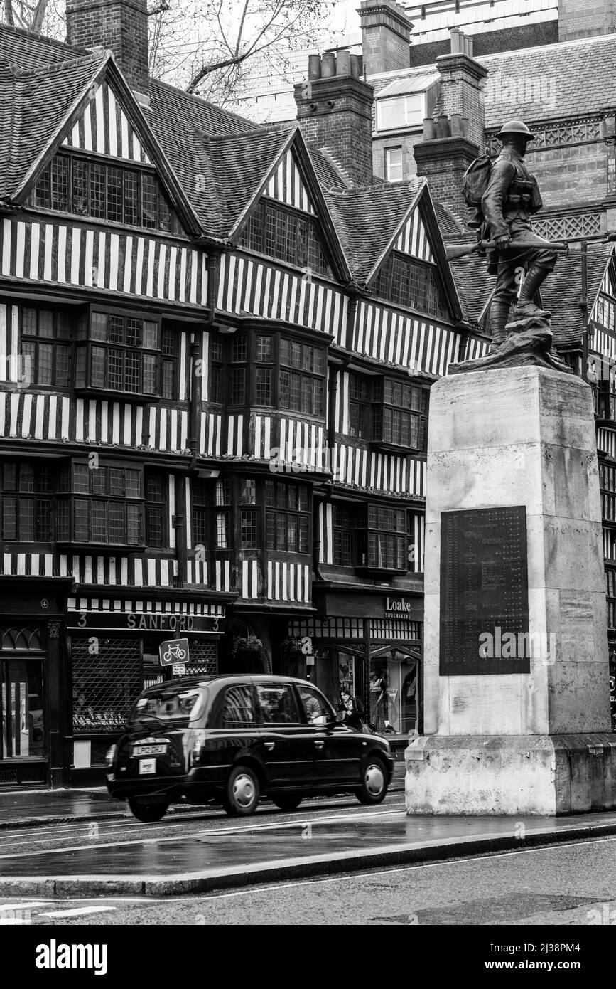 London rund um die Chancery Lane Stockfoto