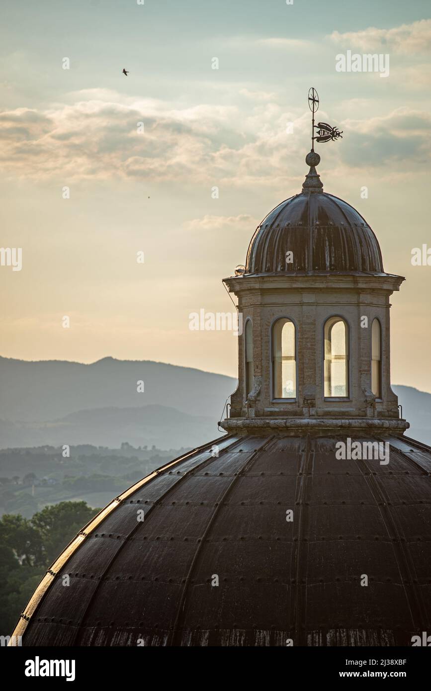 Cattedrale di Santa Maria Assunta (Kathedrale Mariä Himmelfahrt) in Spoleto, Umbrien, Italien Stockfoto