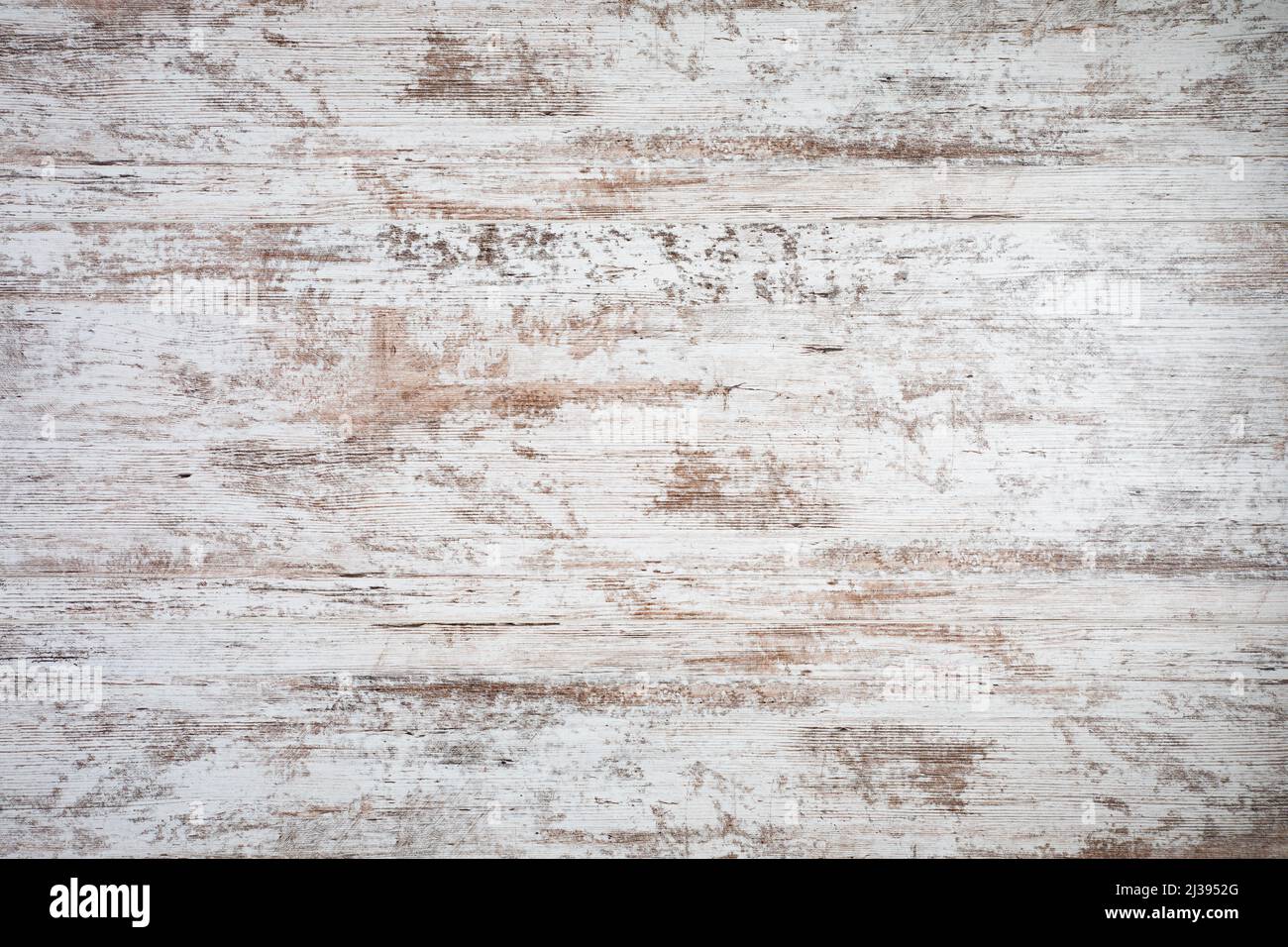 Weiß verwittert Bauernhaus Holz Textur Hintergrund Stockfoto