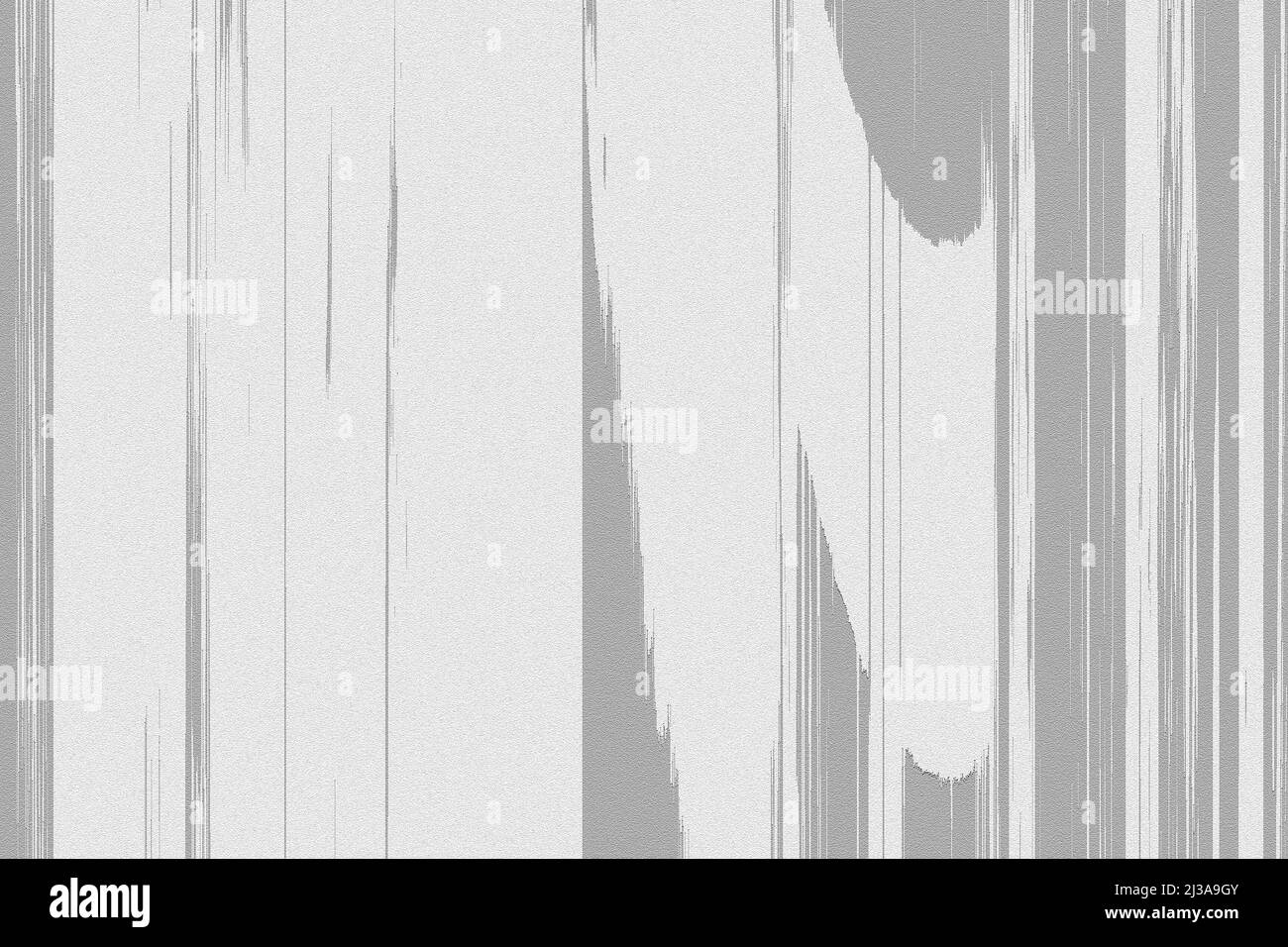 Weiße und graue Gipswände mit abblätternden Mustern mit abstraktem Hintergrund für Design in Ihrer Arbeit. Stockfoto