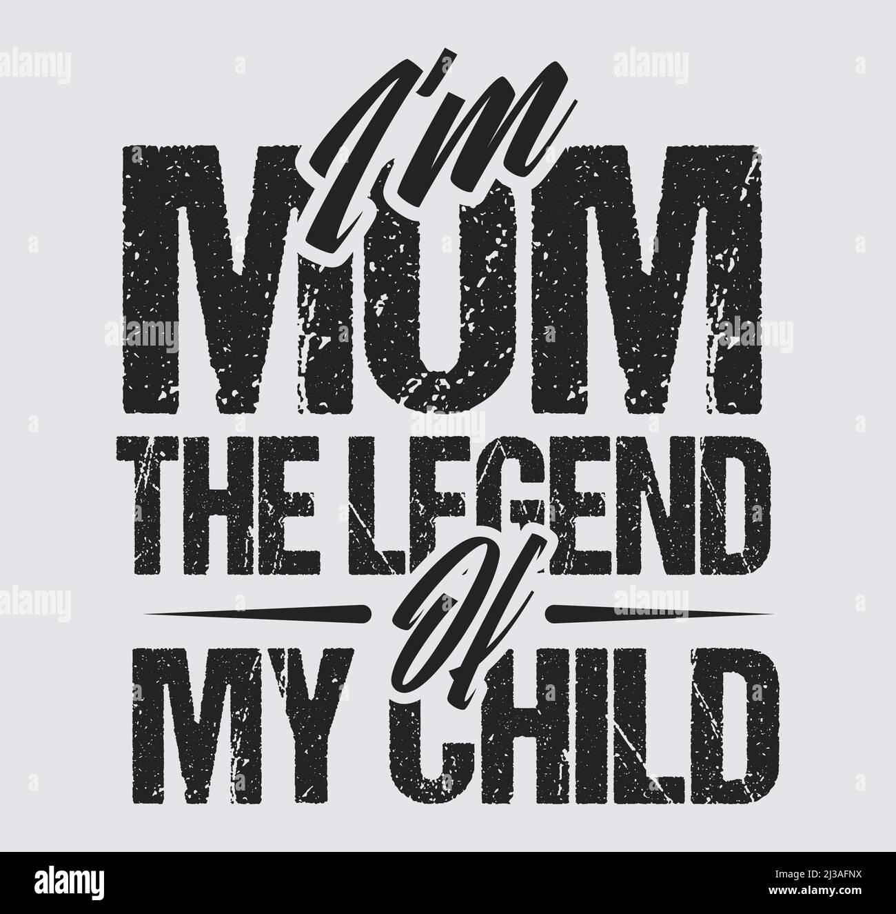 Mothers Day svg Sublimation T-Shirt-Design Stock Vektor