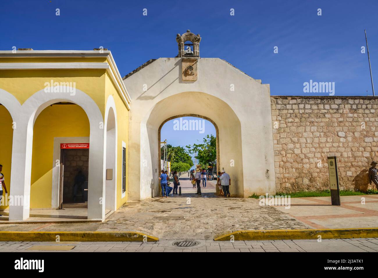 Puerta de Mar, Campeche, Mexiko Stockfoto