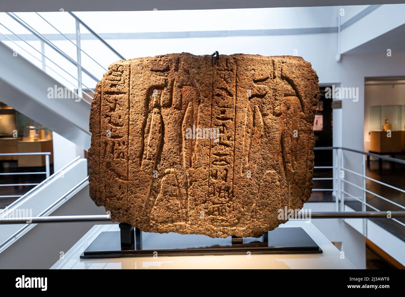 Barcelona, Spanien. Artefakte im Museum der alten ägyptischen Kultur Stockfoto