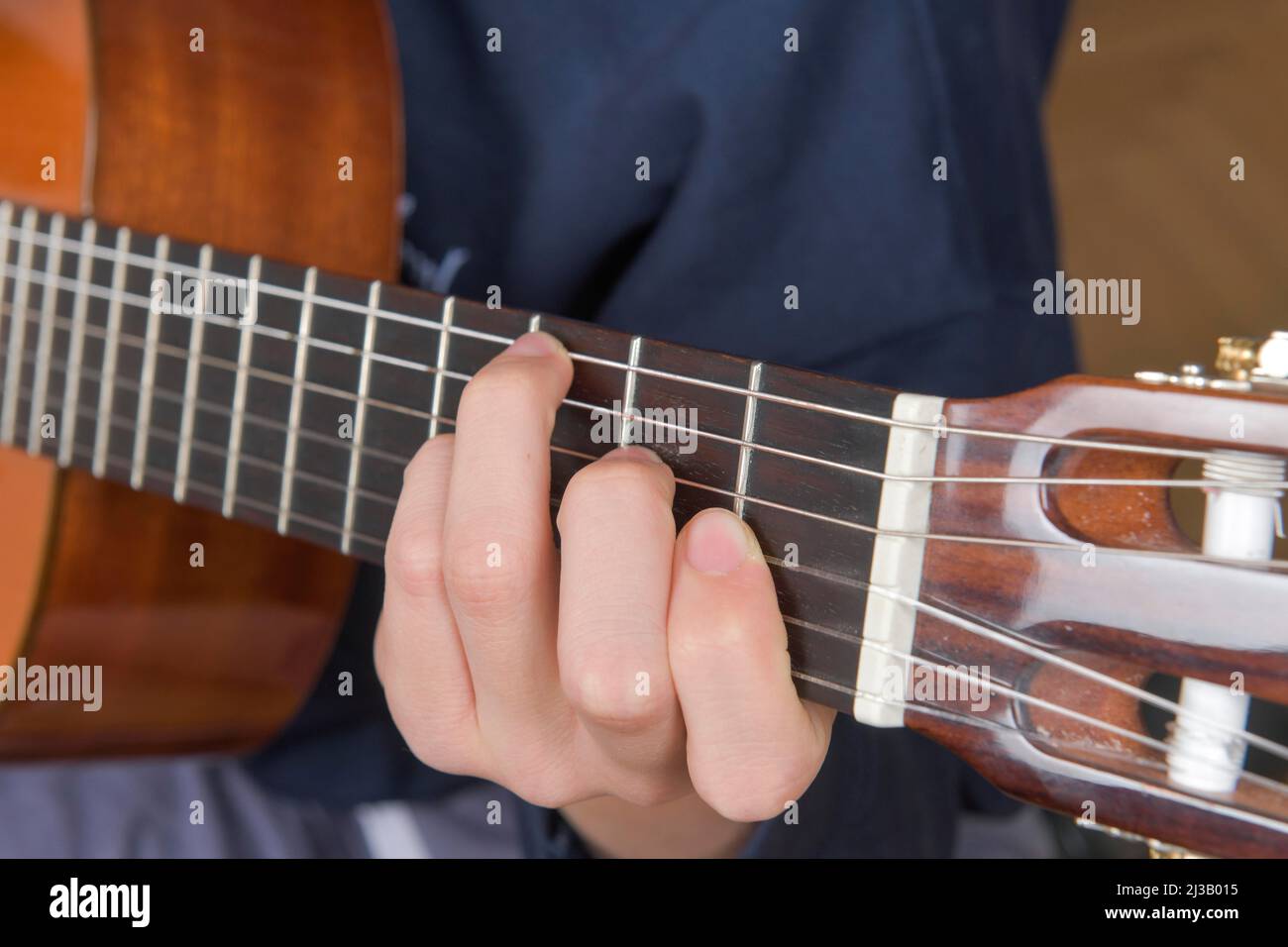 Gitarrist, Gitarre, House Music Stockfoto