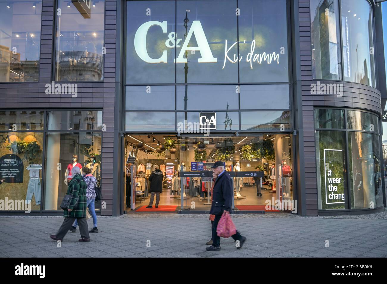 C&A, Kurfürstendamm, Charlottenburg, Berlin, Deutschland Stockfoto