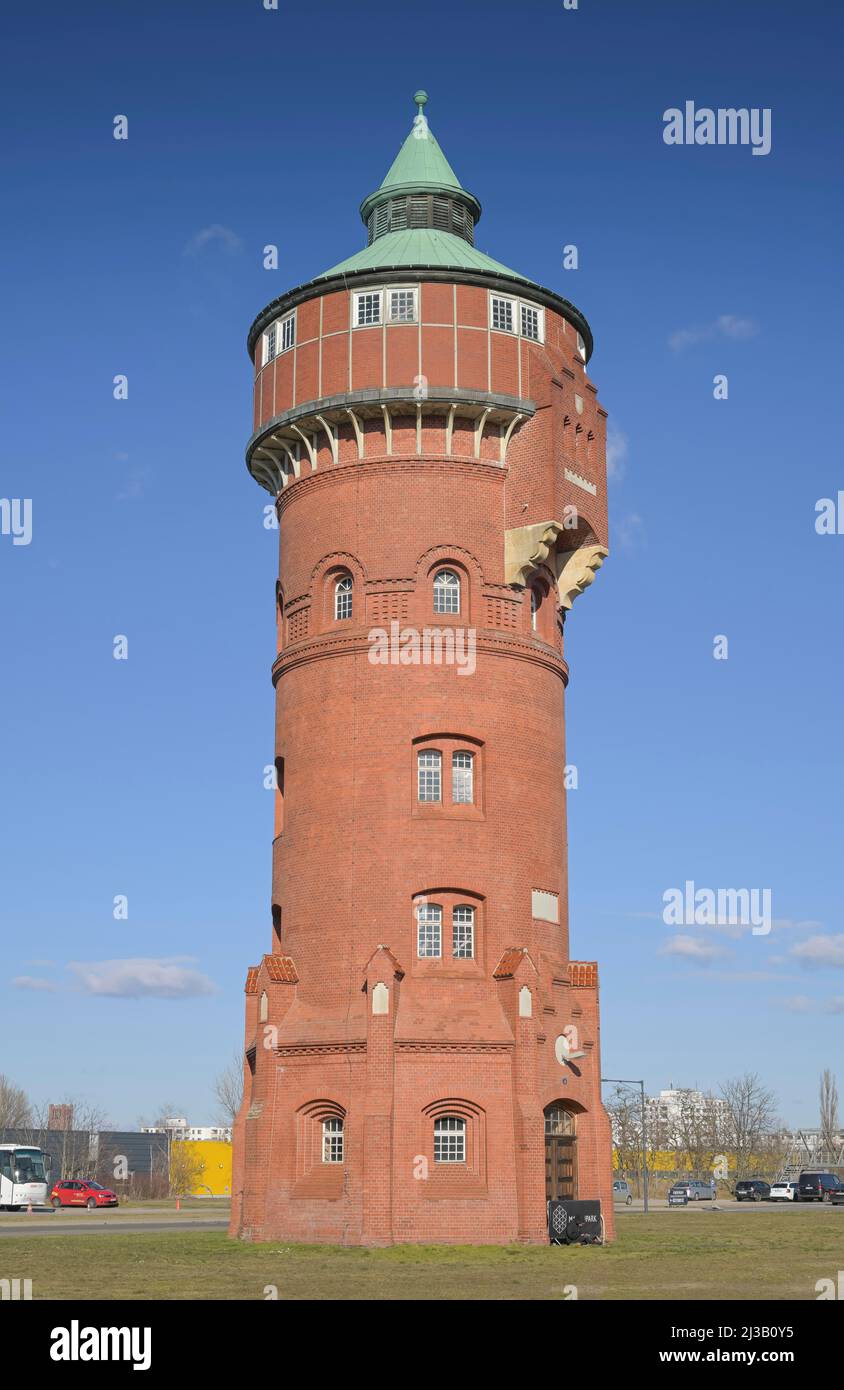 Alter Wasserturm, Marienpark, Lankwitzer Straße, Mariendorf, Tempelhof-Schöneberg, Berlin, Deutschland Stockfoto