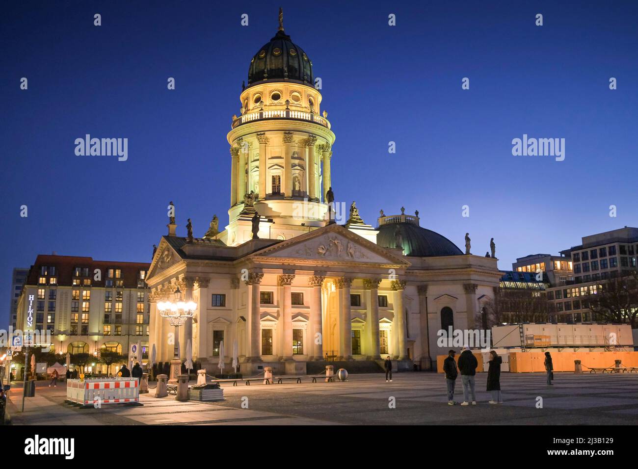 Deutscher Dom, Gendarmenmarkt, Mitte, Berlin, Deutschland Stockfoto