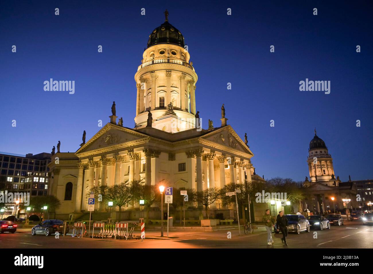 Deutscher Dom, Gendarmenmarkt, Mitte, Berlin, Deutschland Stockfoto