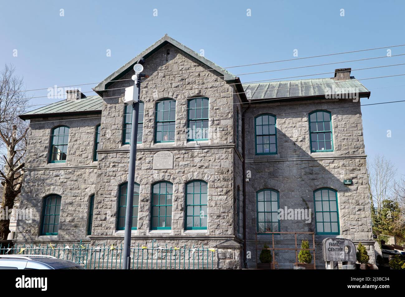 st. patricks Nationalschulgebäude obere Kapelle Straße castlebar County Mayo republik irland Stockfoto