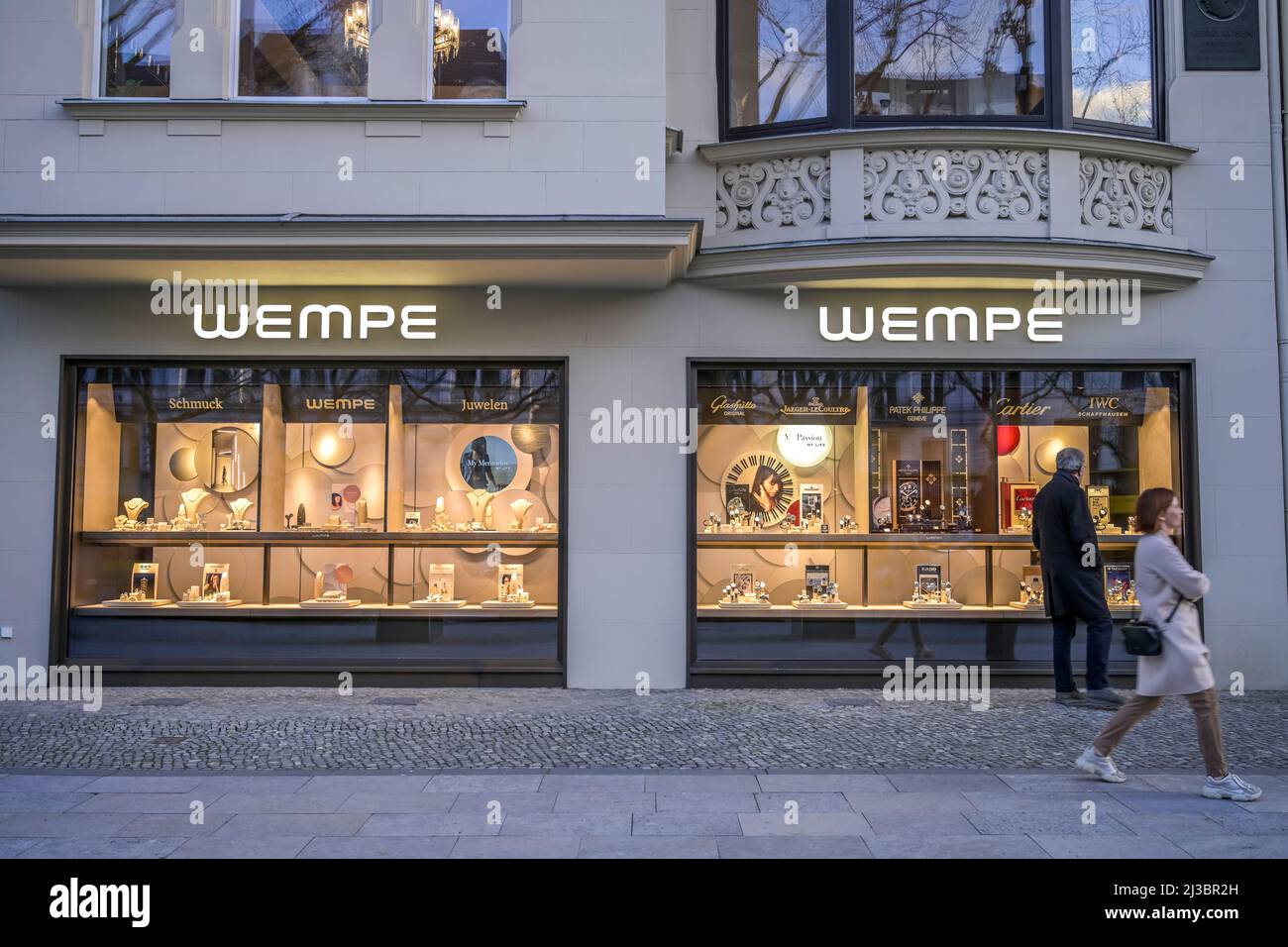 Juwelier Wempe, Kurfürstendamm, Charlottenburg-Wilmersdorf, Berlin,  Deutschland Stockfotografie - Alamy