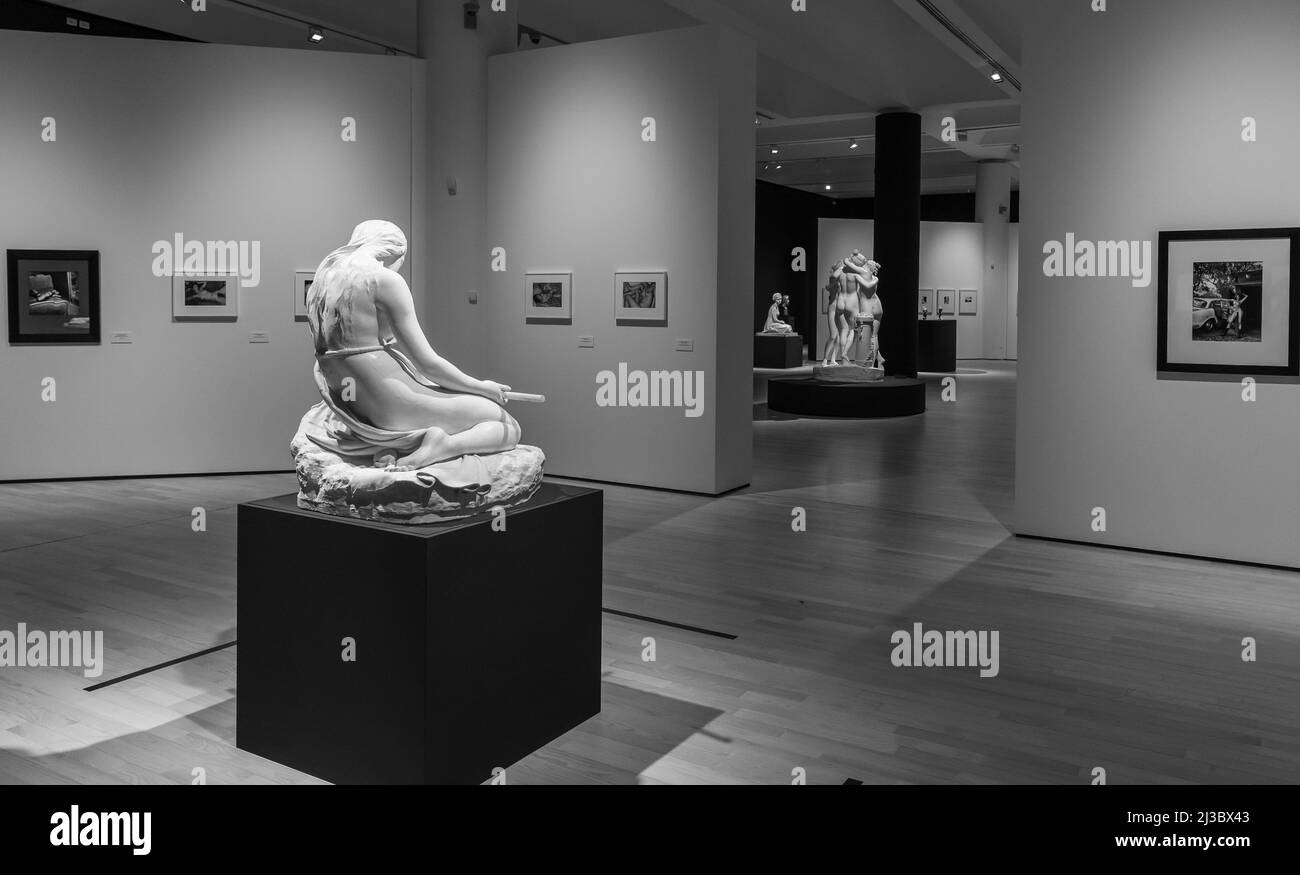 Büßer Magdalena - 1796 - nach Skulptur von Antonio Canova (1757-1822) - MART - Museum für Moderne und Zeitgenössische Kunst von Rovereto, Trient - Italien. Stockfoto