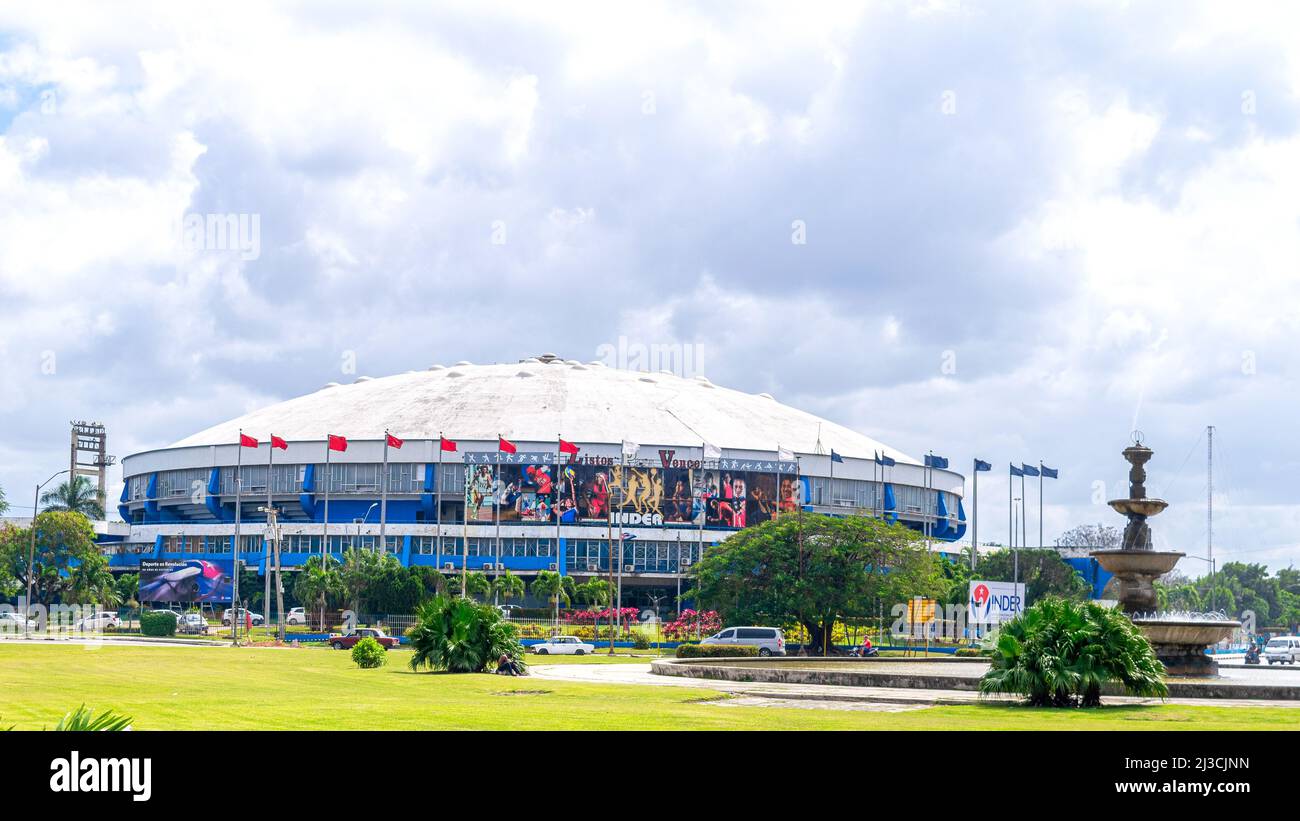 Ciudad Deportiva in Havanna Kuba Stockfoto