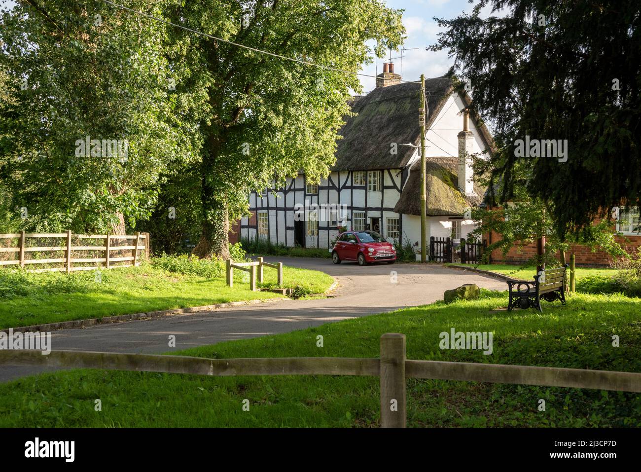 Green Lane, North Kilworth, Leicestershire, Großbritannien Stockfoto