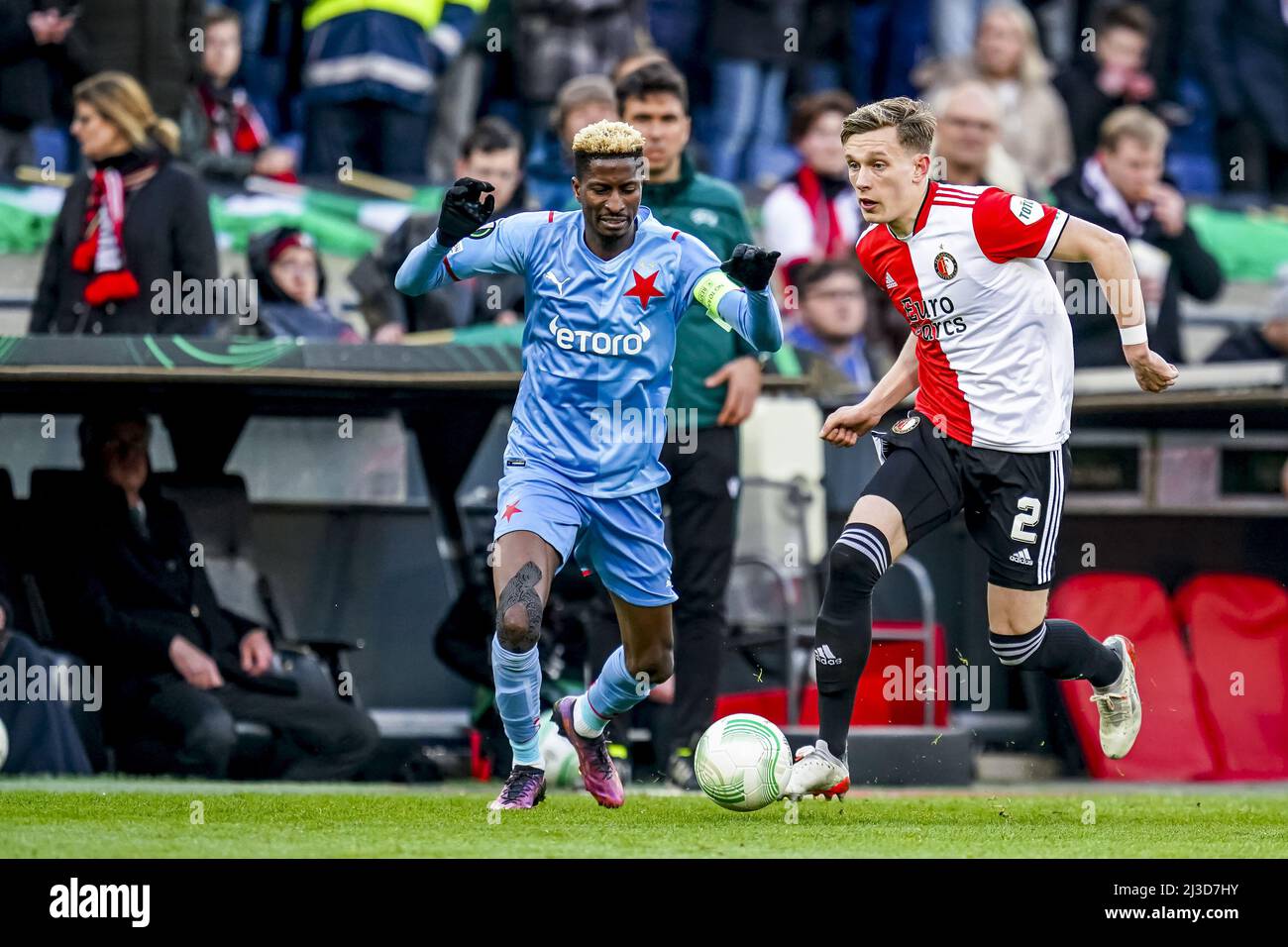 ROTTERDAM, 07042022, Viertelfinale der UEFA Europa Conference League