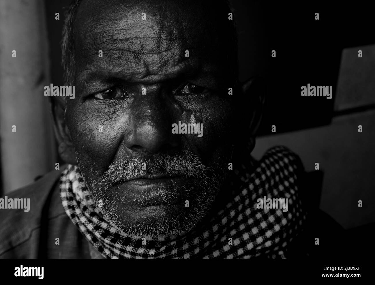 Portraits aus Attappady ist ein Stammes-Taluk im Bundesstaat Kerala-Indien mit einer Fläche von 735 km. März -1 -2017 Stockfoto