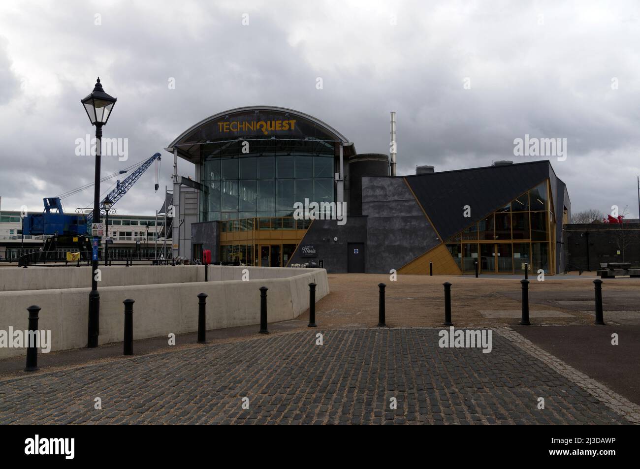 Techniquest Wissenschafts- und Technologieerlebnis, Mermaid Quay, Cardiff Bay Stockfoto