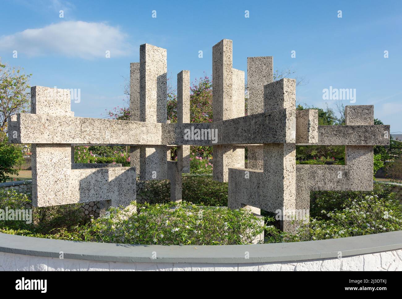 Norman Washington Manley Monument, National Heroes Park, Kingston, Jamaica, Greater Antilles, Karibik Stockfoto