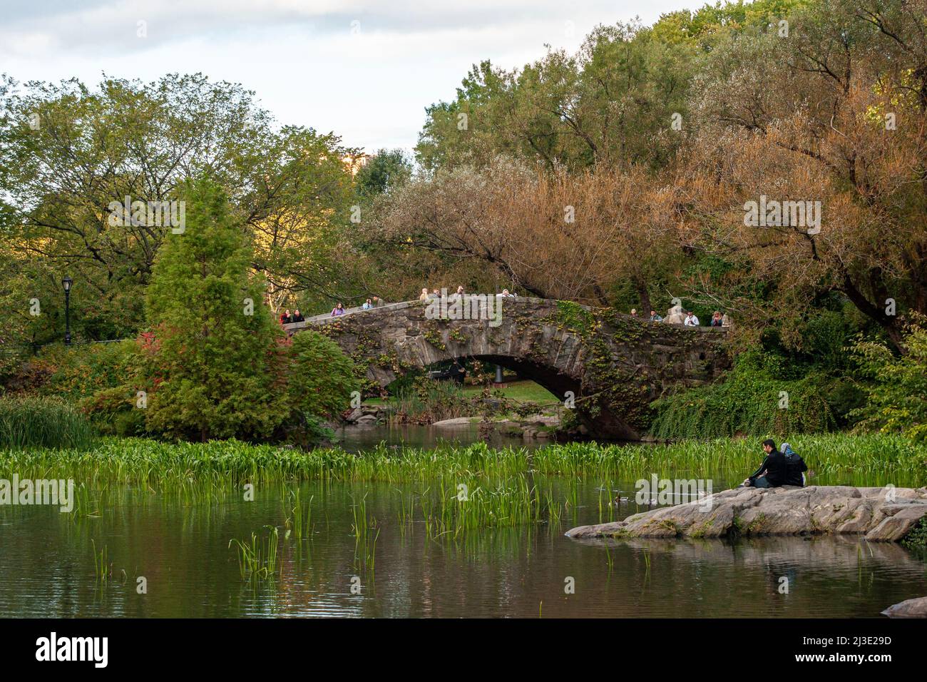 Central Park in New York City Stockfoto