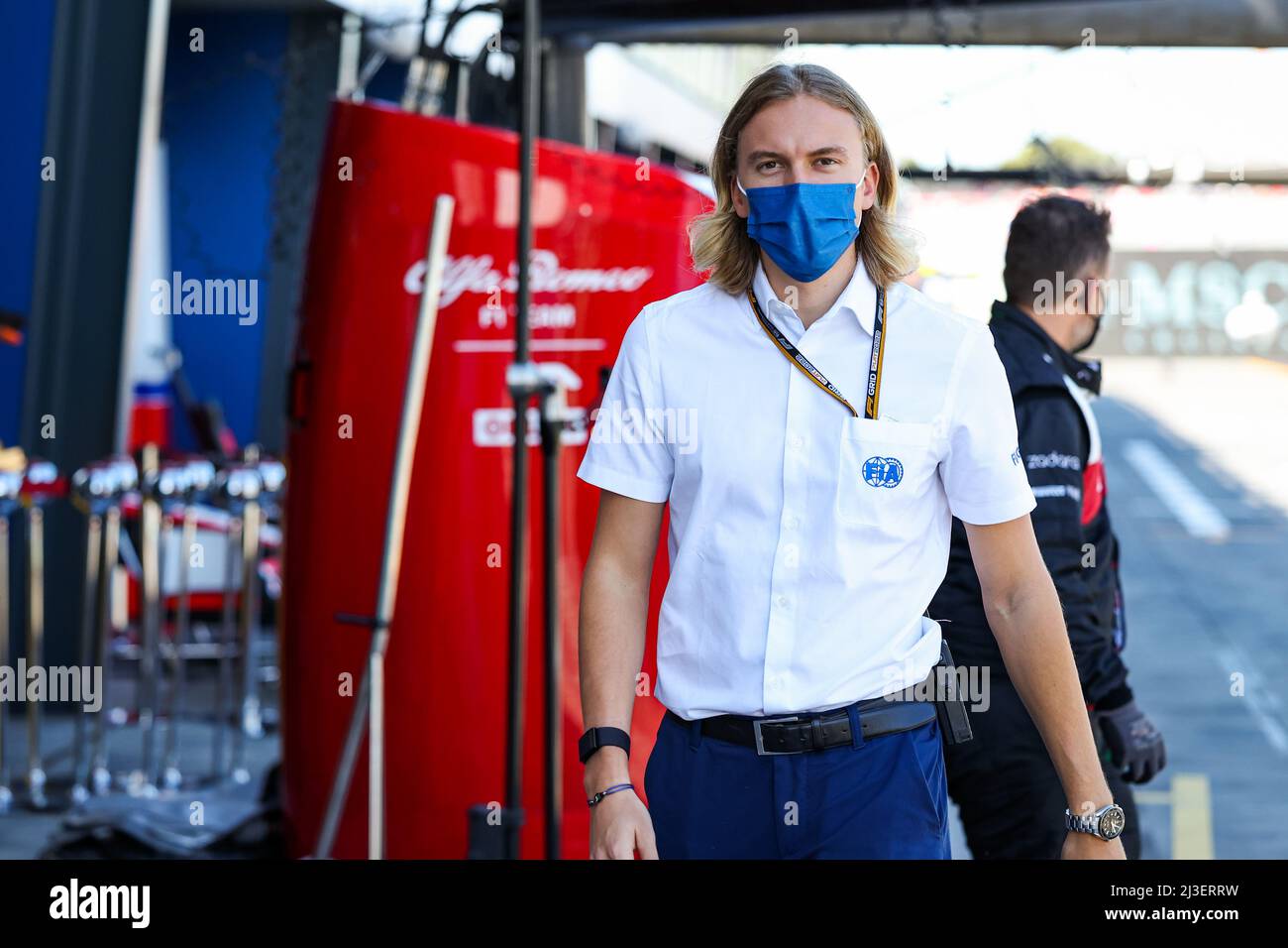 FIA-Atmosphäre während der Formel 1 Heineken Australian Grand Prix 2022, 3. Runde der FIA Formel 1-Weltmeisterschaft 2022, auf dem Albert Park Circuit, vom 8. Bis 10. April 2022 in Melbourne, Australien - Foto Florent Gooden / DPPI Stockfoto