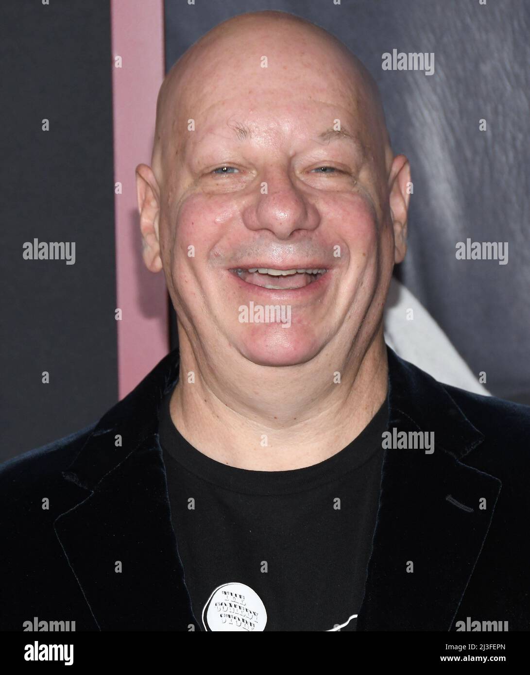 Jeff Ross bei der Premiere von AMCs BETTER CALL SAUL Sixth and Final Season, die am Donnerstag, dem 7. April 2022, im Hollywood Legion Theatre in Hollywood, CA, stattfand. (Foto von Sthanlee B. Mirador/Sipa USA) Stockfoto