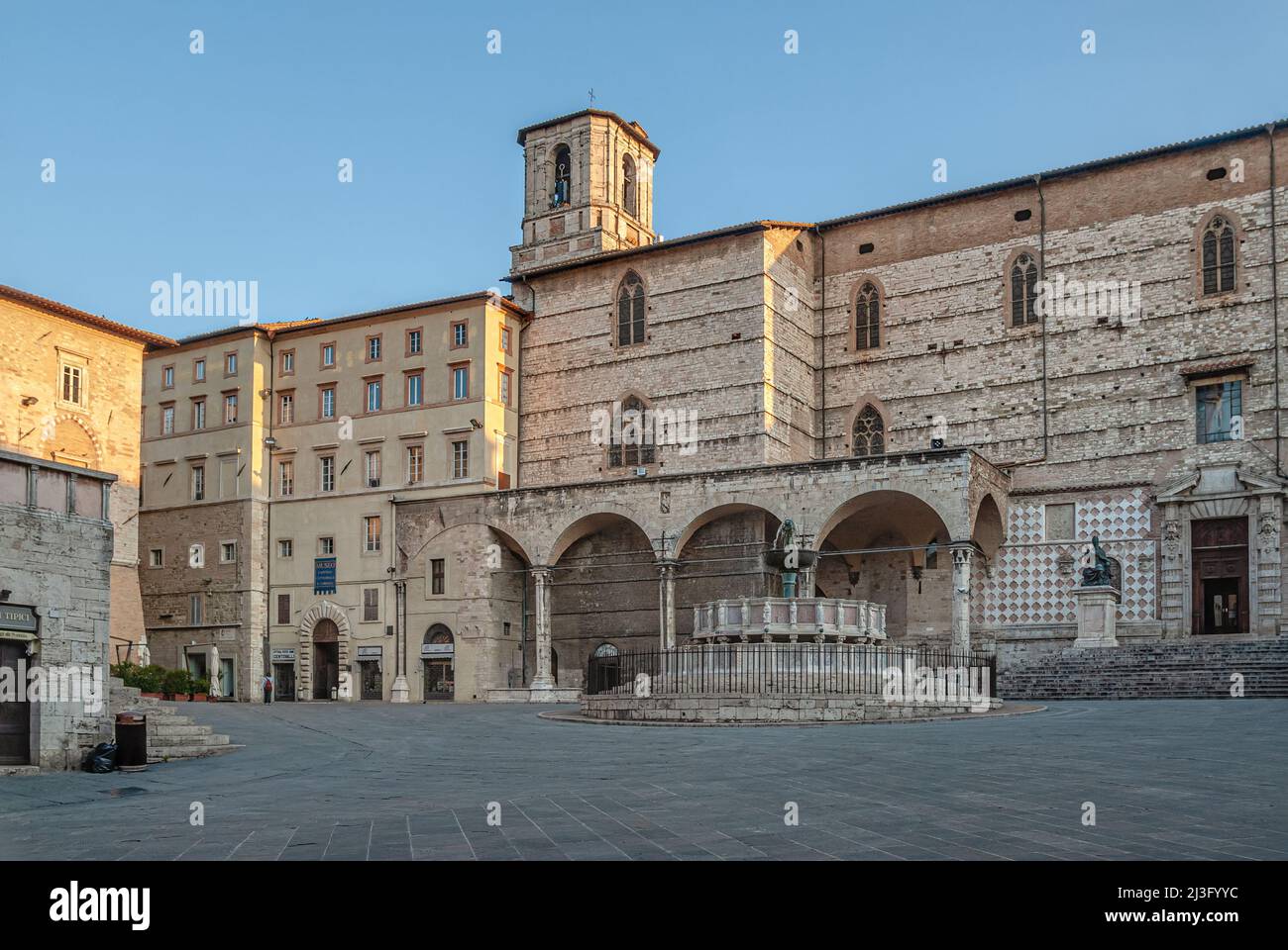 Museo del Capitolo della Cattedrale di San Lorenzo, Perugia, Umbrien, Italien Stockfoto