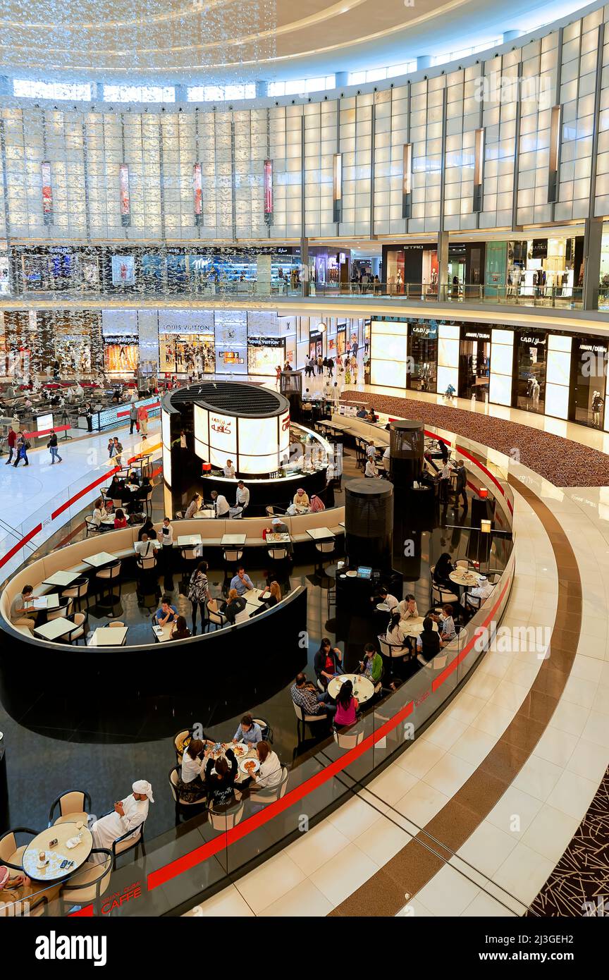 Dubai. VAE. Dubai Mall Stockfoto
