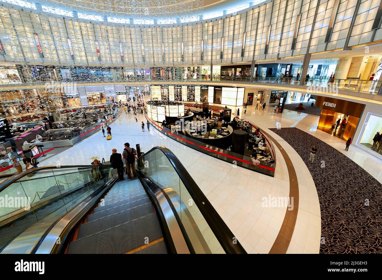 Dubai. VAE. Dubai Mall Stockfoto