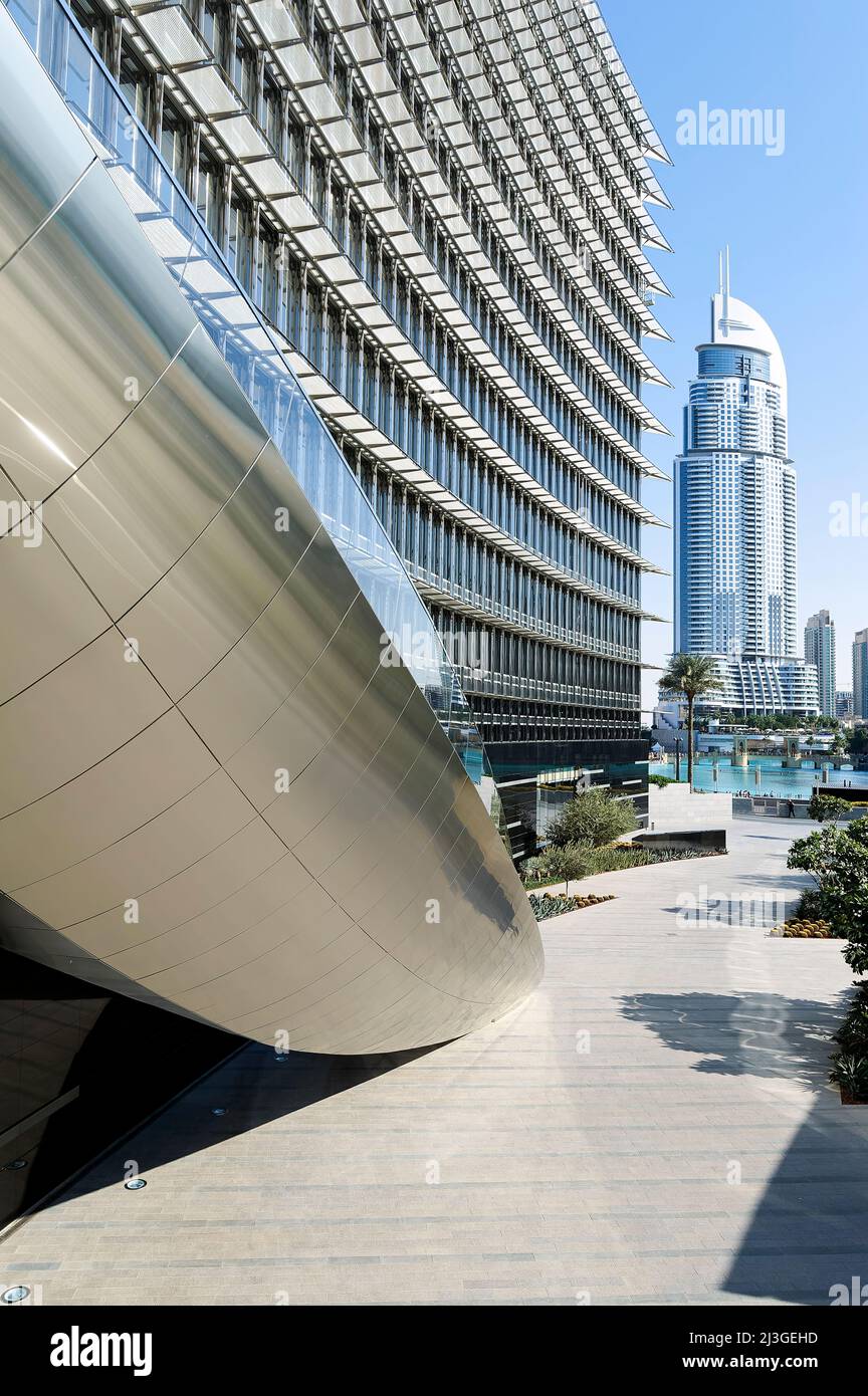 Dubai. VAE. Moderne Architektur Stockfoto