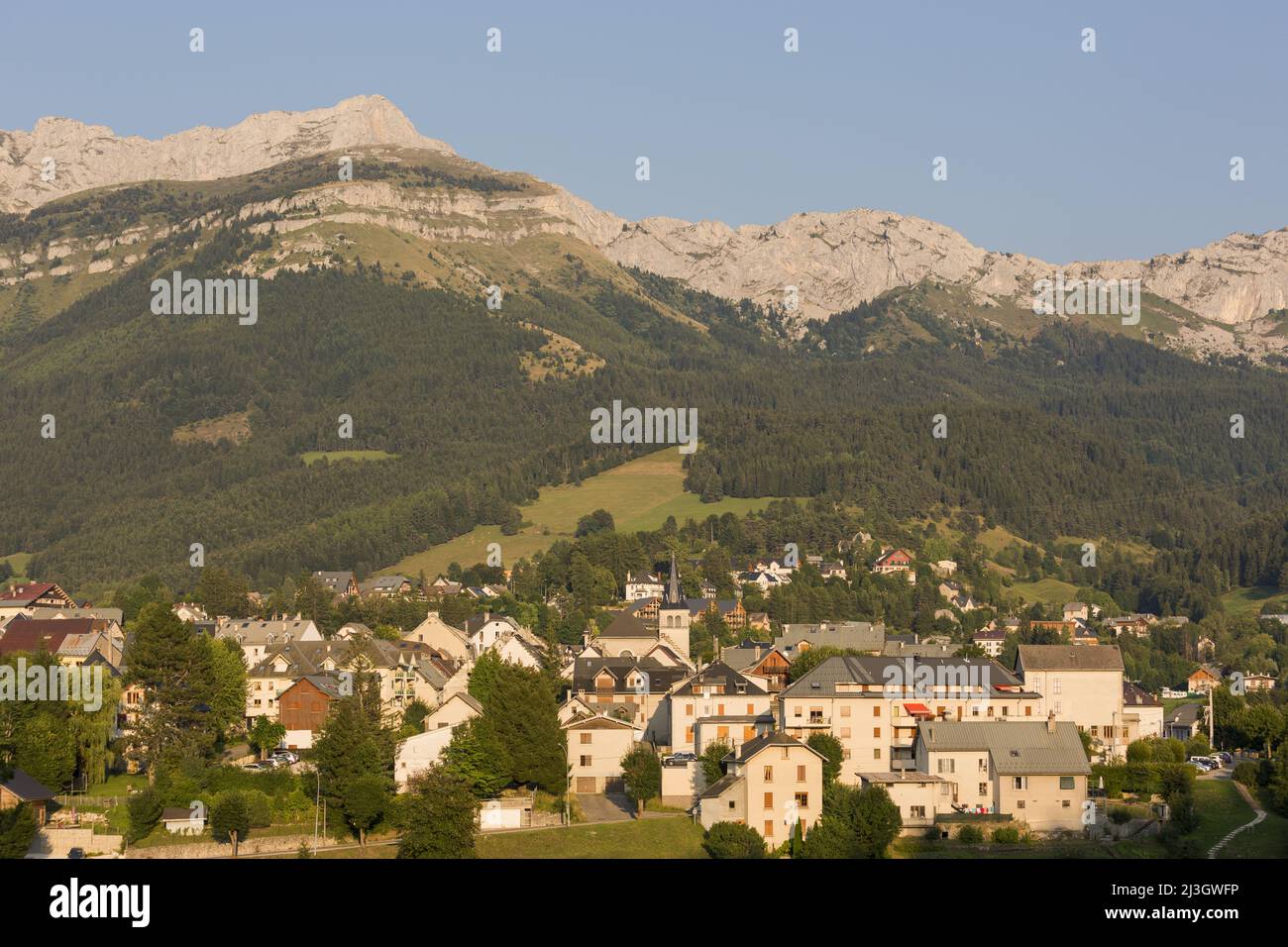 Frankreich, Isere (38), regionaler Naturpark Vercors, Villard-de-Lans Stockfoto