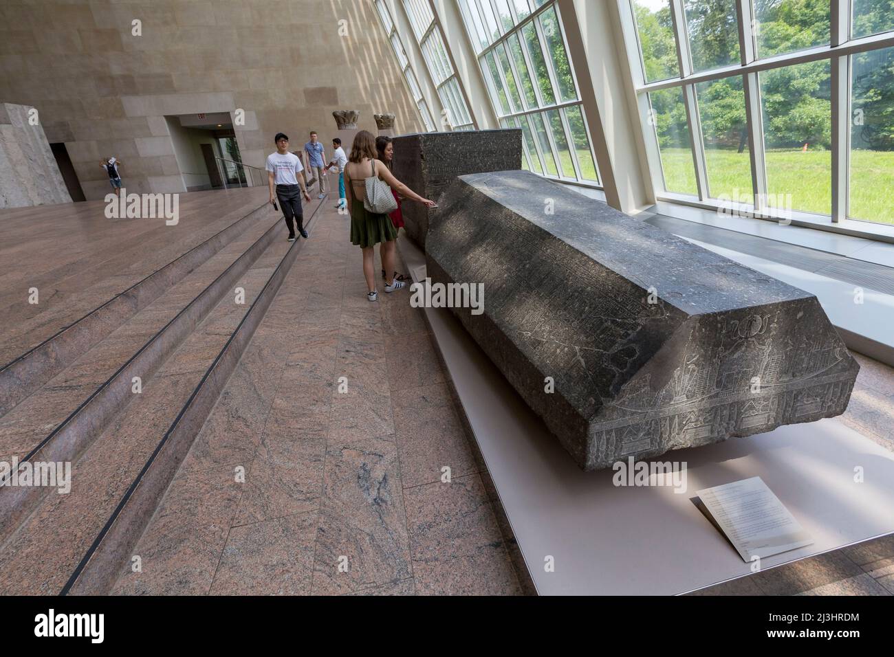 Central Park West, historisches Viertel, New York City, NY, USA, Im Inneren des Metropolitan Museum of Art Stockfoto