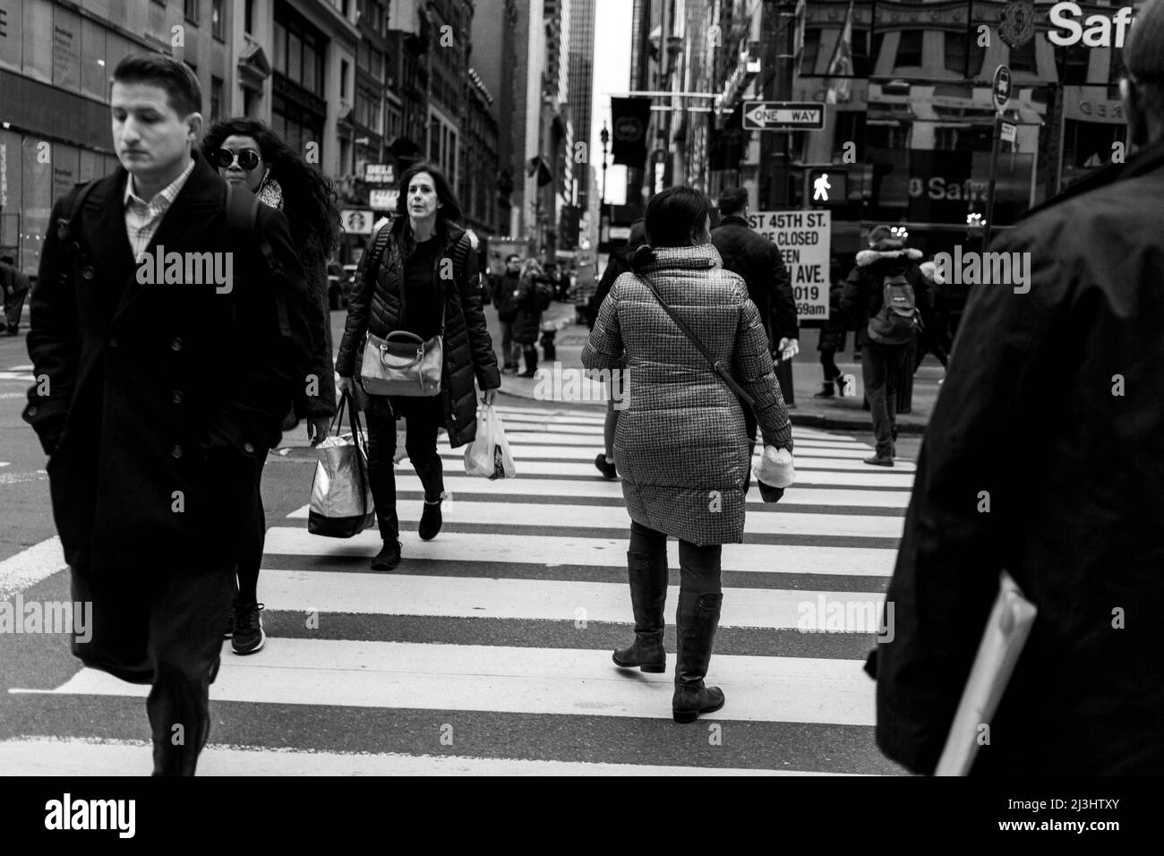 Little Brazil, New York City, NY, USA, The People of New York auf der 5. Avenue Stockfoto
