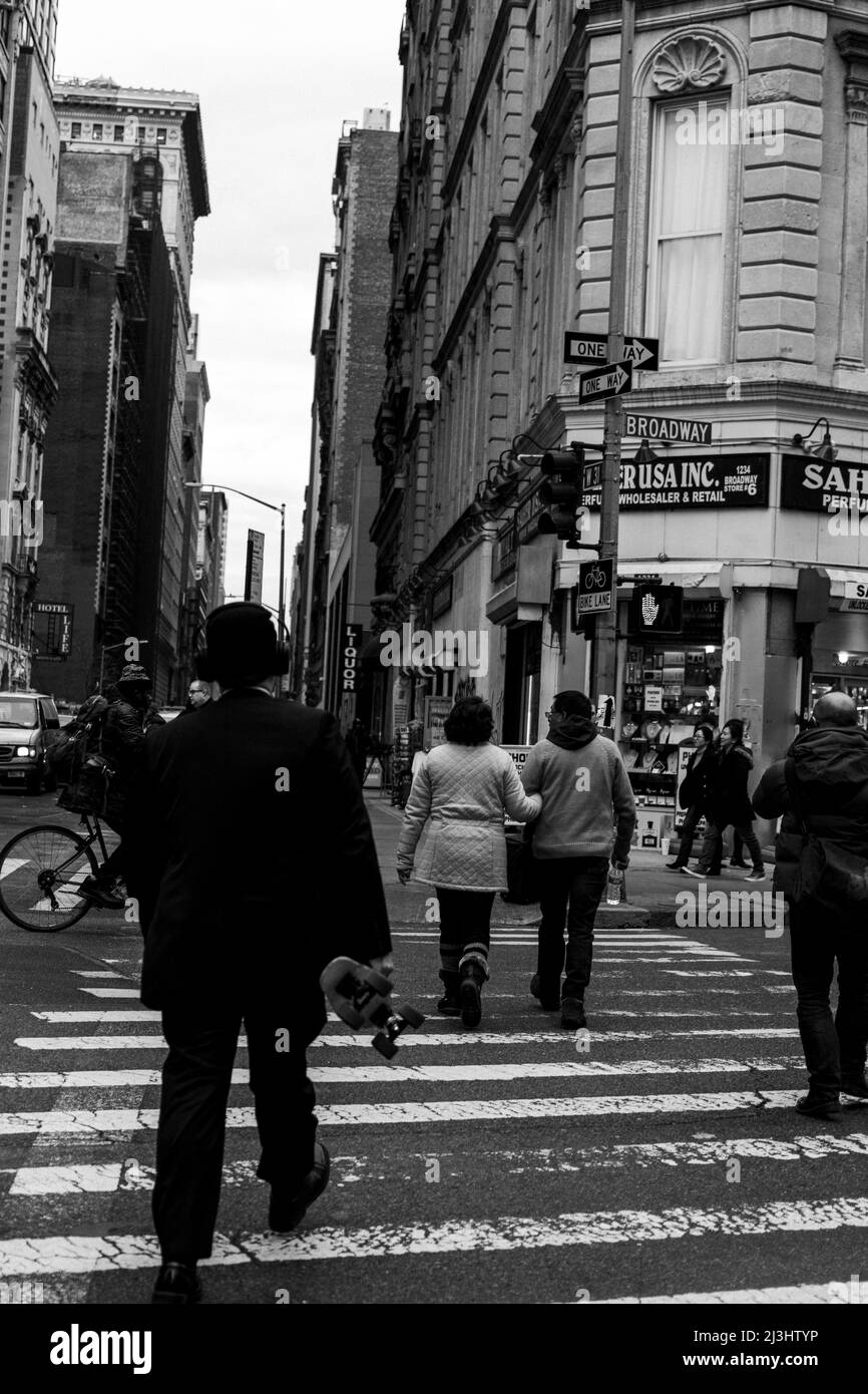 NOMAD, New York City, NY, USA, Street Photography - The People of New York Stockfoto