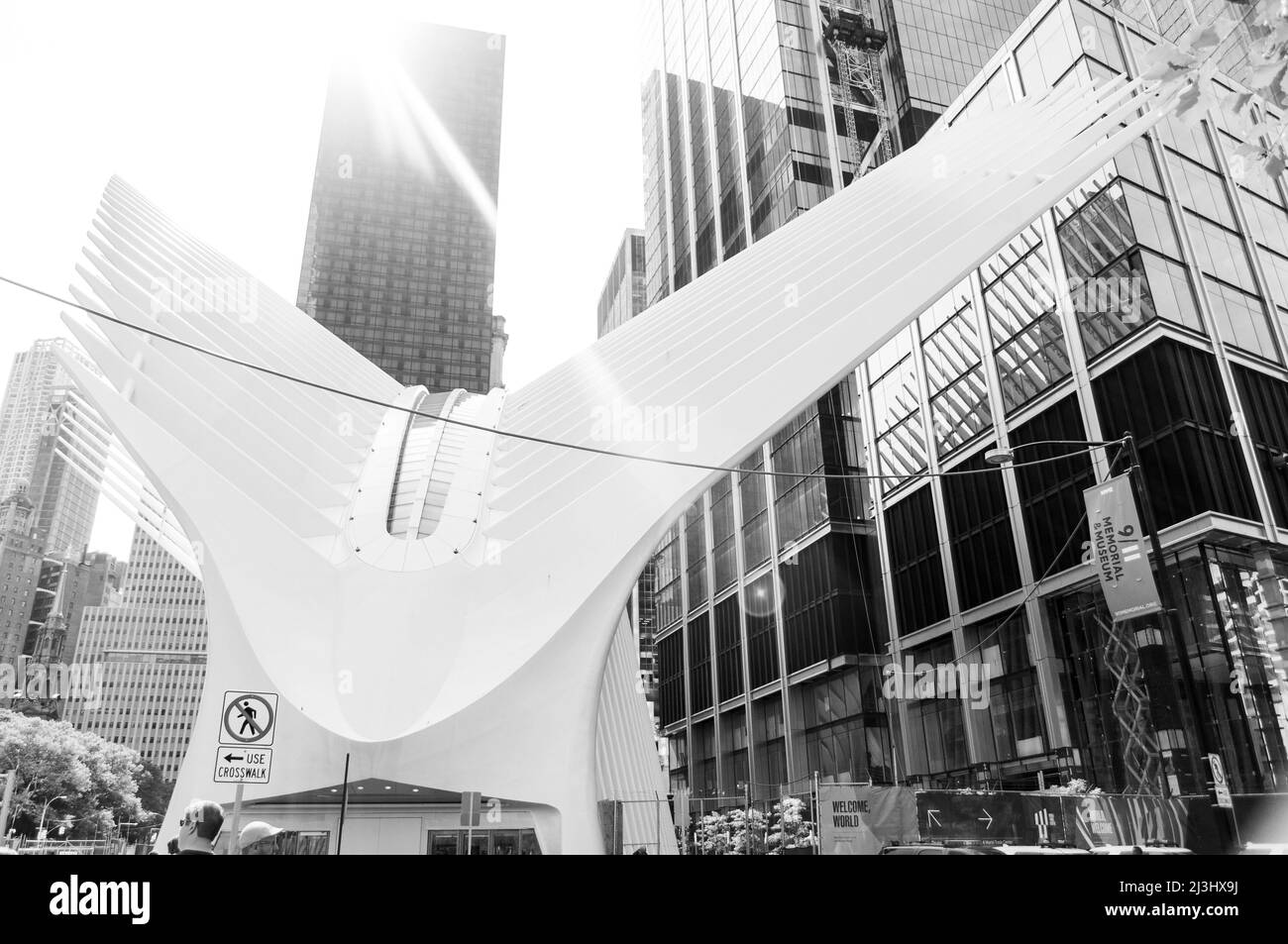 WTC CORTLANDT, New York City, NY, USA, im neuen One World Trade Center in Lower Manhattan Stockfoto