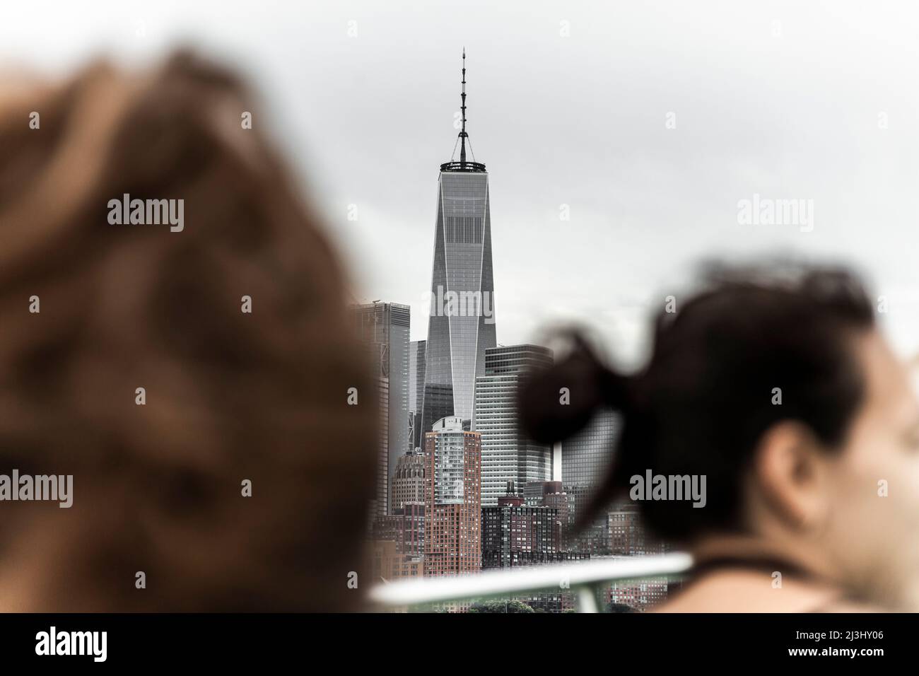 MANHATTAN, New York City, NY, USA, Skyline von Manhattan Stockfoto