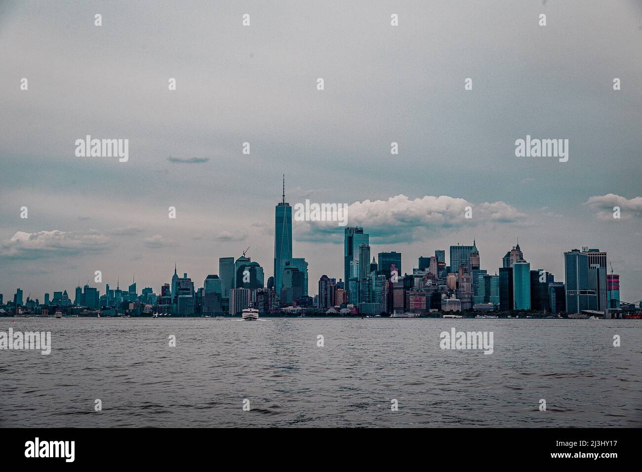 MANHATTAN, New York City, NY, USA, Skyline von Manhattan Stockfoto