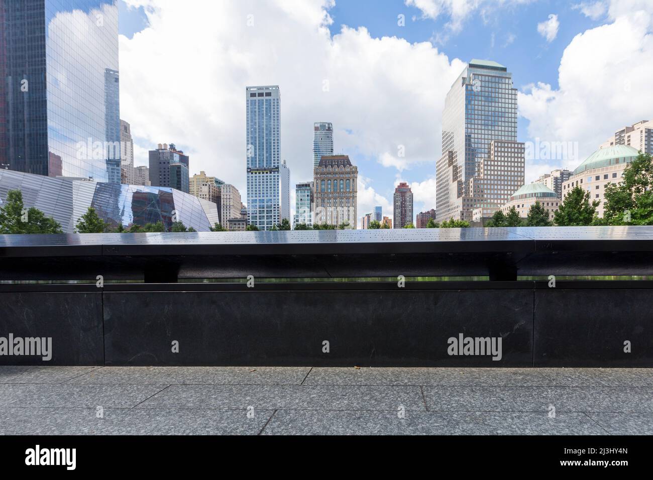 WORLD TRADE CENTER, New York City, NY, USA, im neuen One World Trade Center in Lower Manhattan Stockfoto