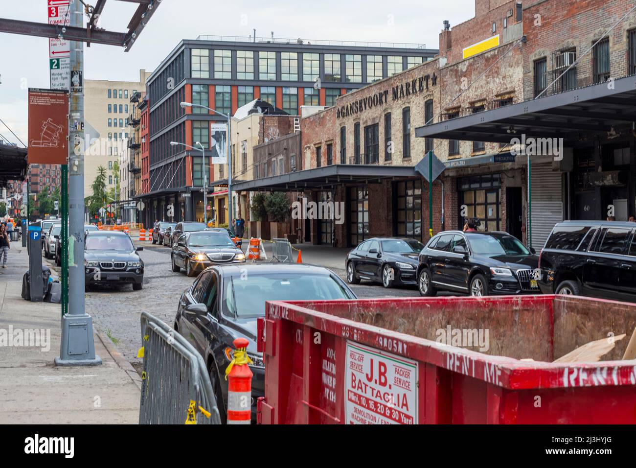 WEST VILLAGE, New York City, NY, USA, Gansevoort Market Stockfoto