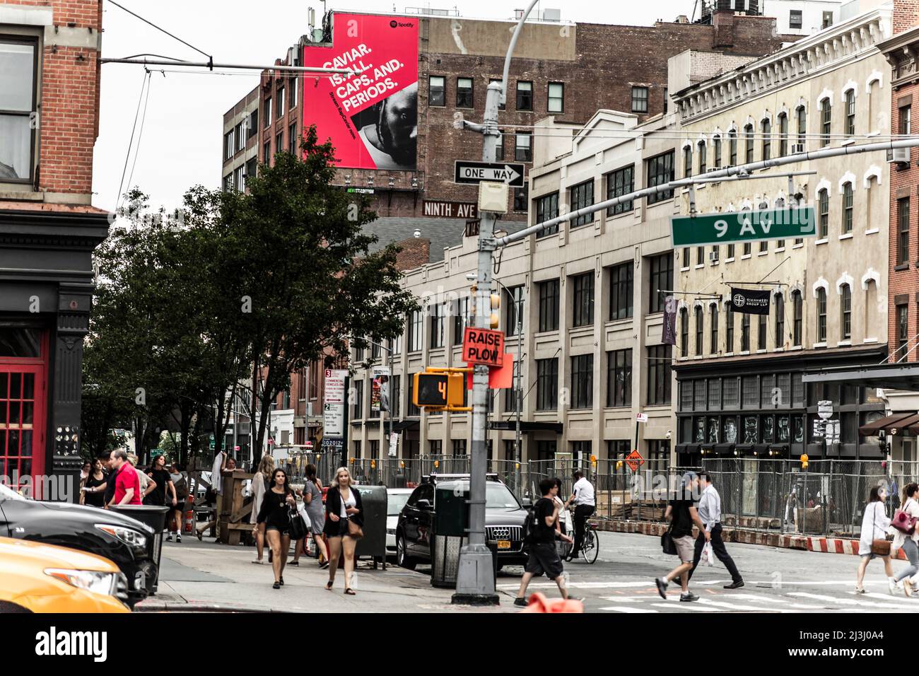 Meatpacking District, New York City, NY, USA, Street Scene Stockfoto