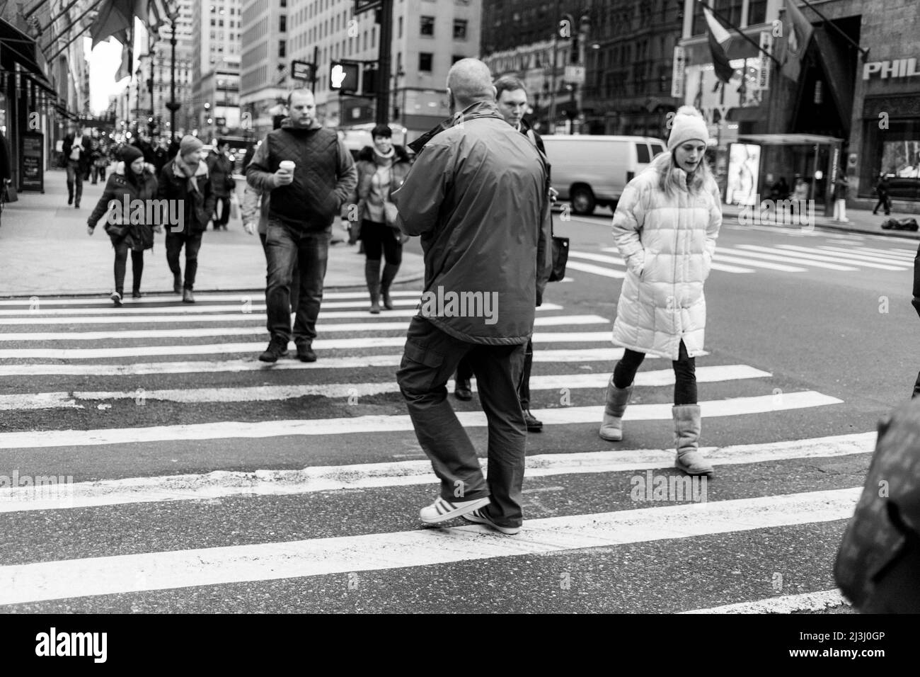 LITTLE BRAZIL, New York City, NY, USA, The People of New York auf der 5. Avenue Stockfoto