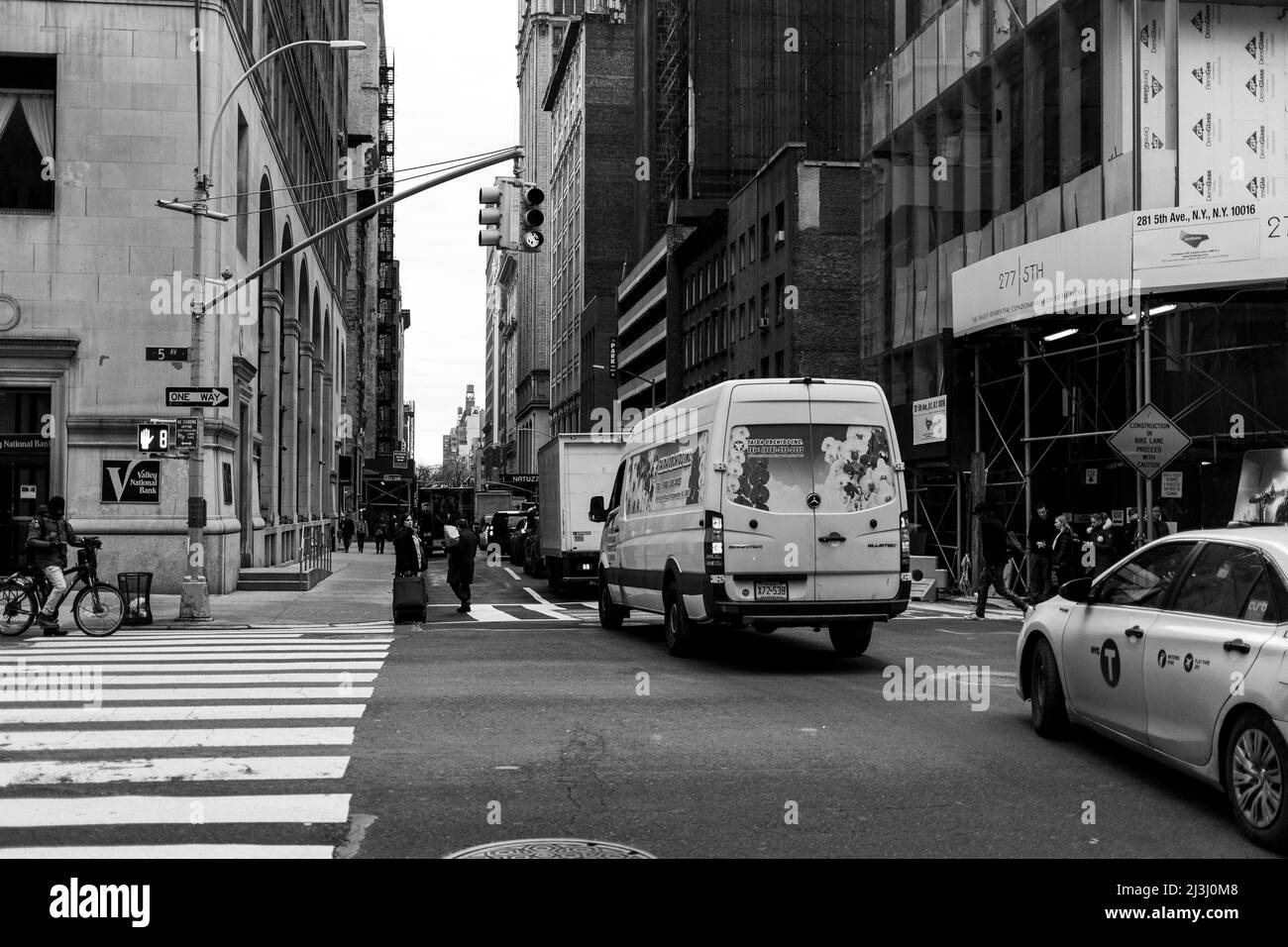 KOREATOWN, New York City, NY, USA, Street Scene Stockfoto