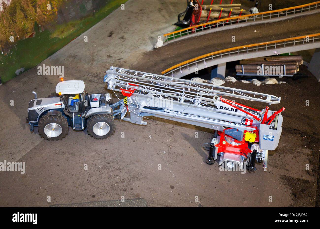 Modellbau Hobby, eigener Bau, kein kommerzielles Modell Stockfoto